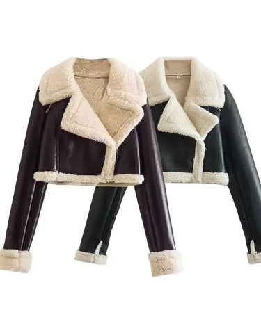 Double Sided Short Jacket (2 colors) - Sense of Style