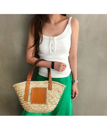 Emilia Straw Bag (2 colors) - Sense of Style