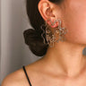 Face Outline Push-Back Earrings - Sense of Style