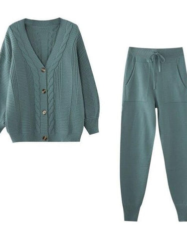 Grazia cardigan & pants set - Sense of Style