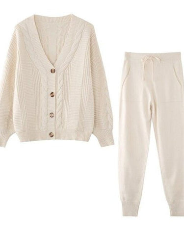 Grazia cardigan & pants set - Sense of Style