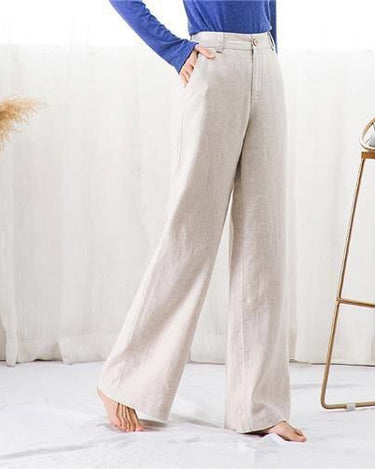 High Waist Linen Pants (3 colors) – Sense of Style