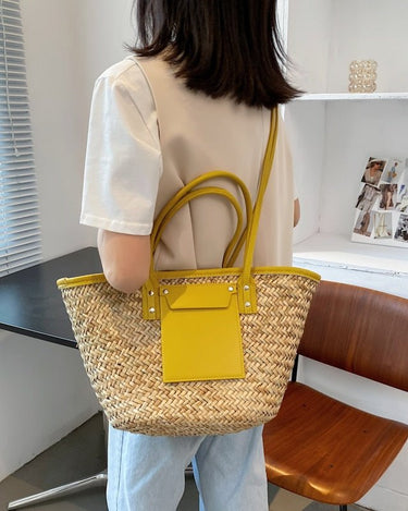 Janna straw bag (5 colors) - Sense of Style