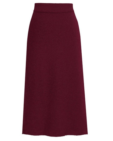 Knitted A-line Skirt (7 colors) - Sense of Style