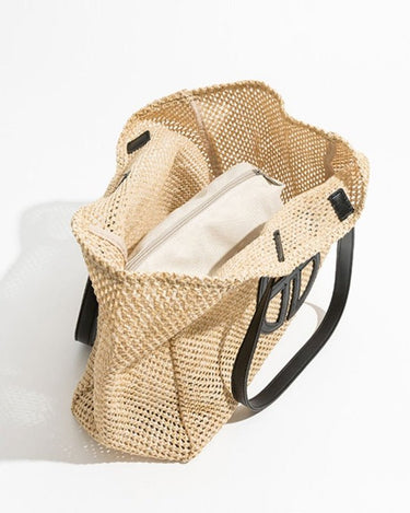 Knitting Straw Bag - Sense of Style