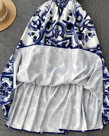 Porcelain Maxi Dress - Sense of Style