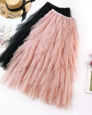 TULLE LONG MAXI SKIRT (4 colors) – Sense of Style