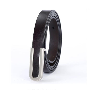 Versatile Metal Buckle Belt - Sense of Style